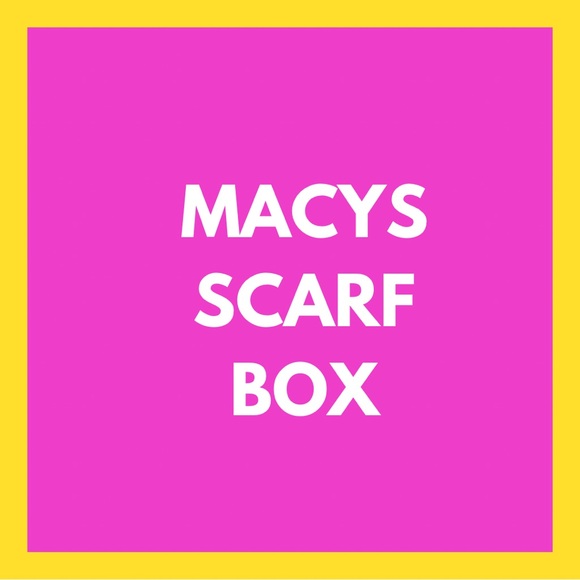 Macys Scarf Box Random Macys Scarves - minimum 5 - Picture 1 of 1